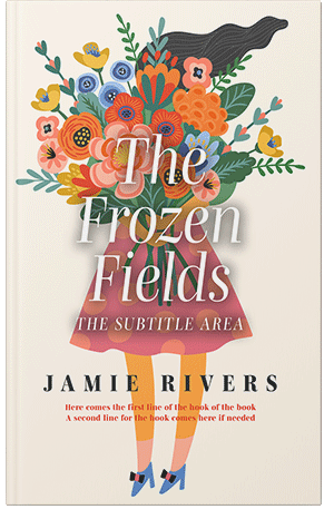 Premade Book Cover Mineral Green