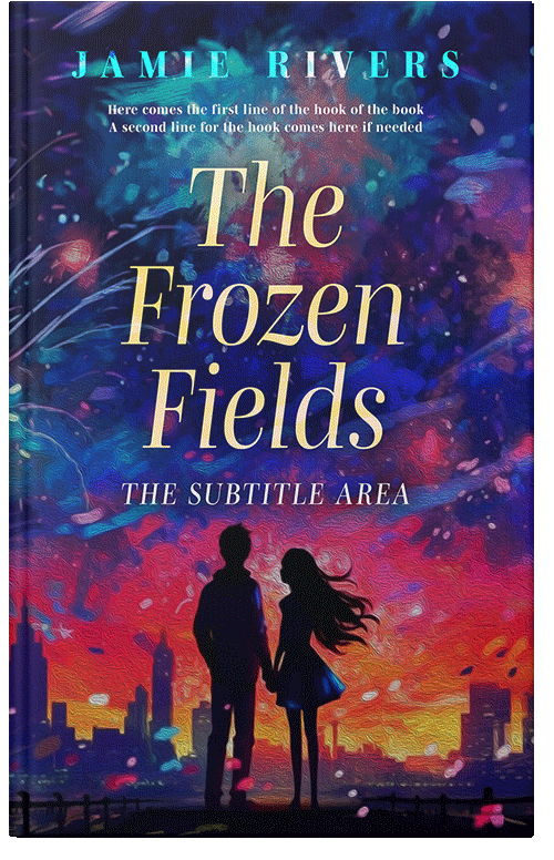 Front view of Premade Romance Book Cover - Jacarta