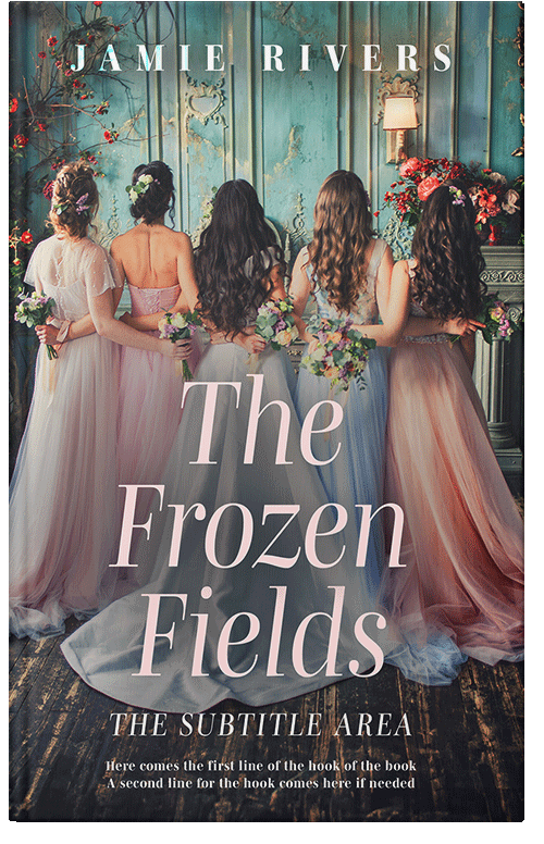 Front view of Premade Chick Lit Book Cover - Abbey