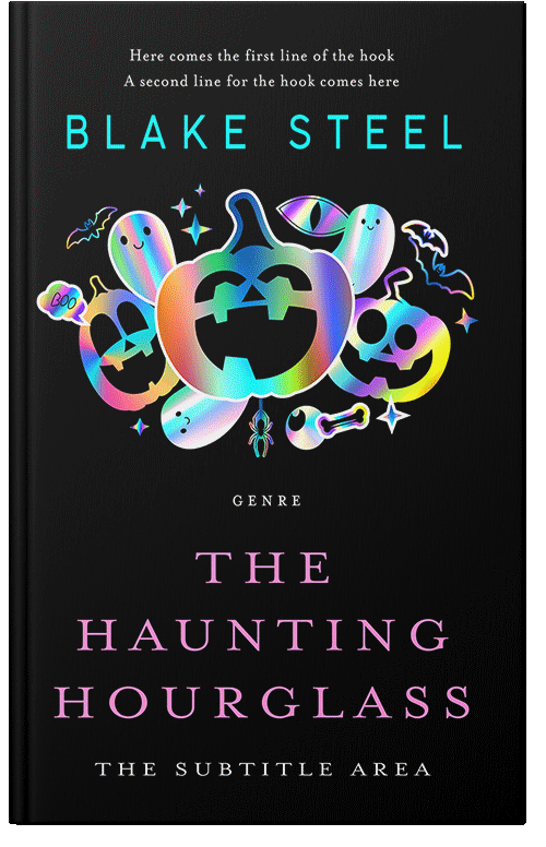 Front view of Premade Teen & Young Adult Book Cover - Clam Shell