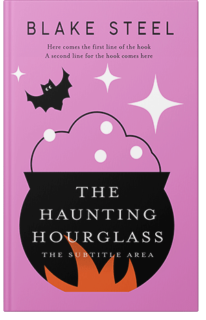 Premade Book Cover Black