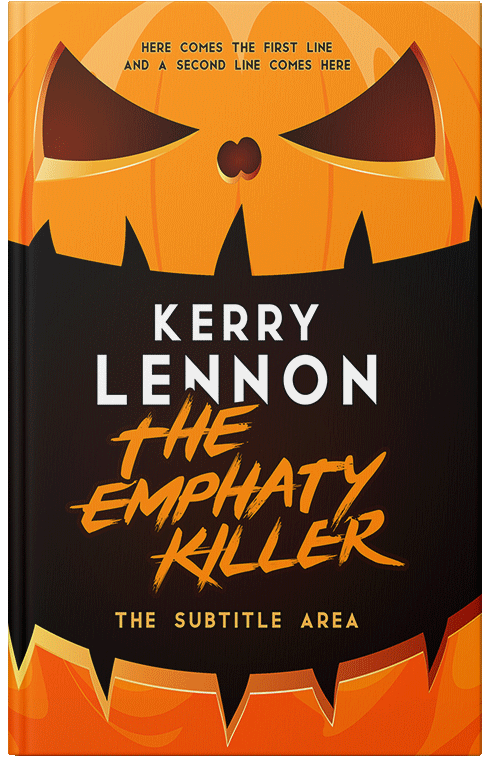 Front view of Premade Horror Book Cover - West Side