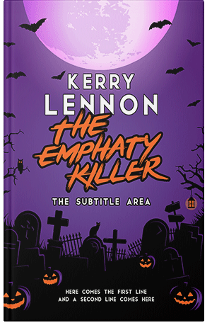 Pre Made Book Cover Royal Purple