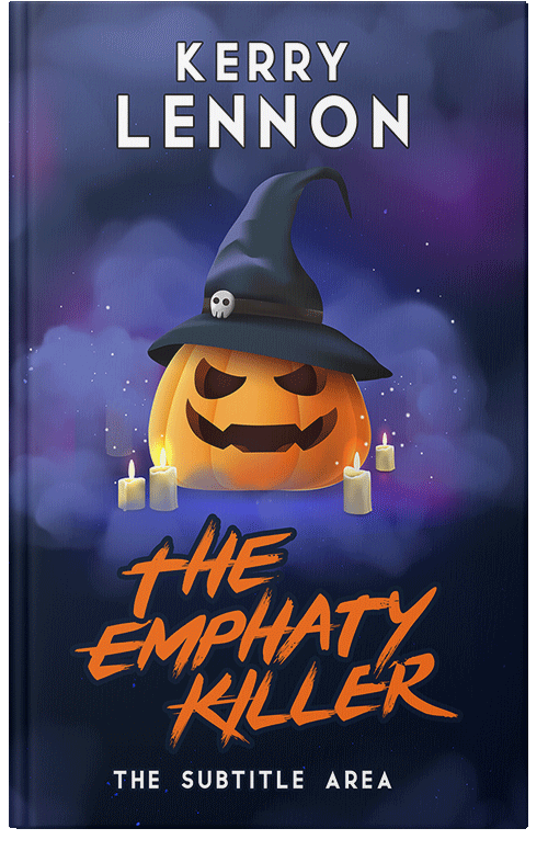 Front view of Premade Horror Book Cover - Big Stone