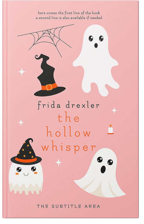 Front view of Premade Children's Book Cover - Cupid