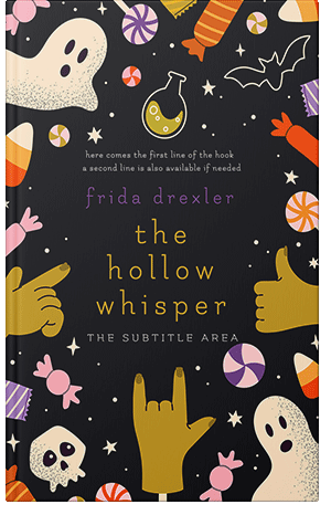 Pre Made Book Cover Cod Gray