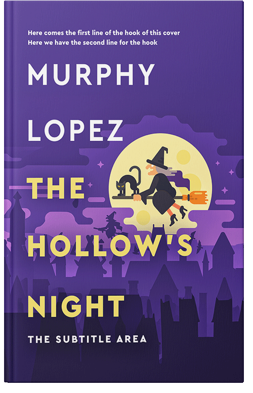 Front view of Premade Fantasy Book Cover - Minsk