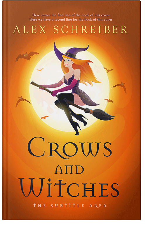 Front view of Premade Horror Book Cover - Christine #16216 | BookCoverZone