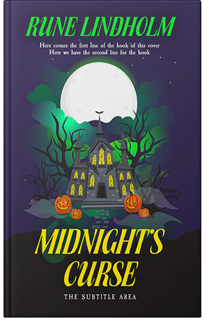 Premade Book Cover Ebony Clay