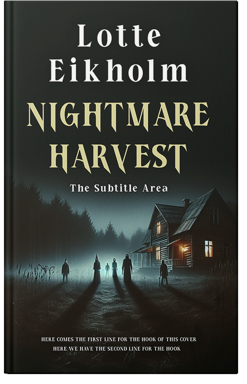 Front view of Premade Mystery & Thriller & Suspense Book Cover - Log Cabin