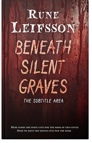 Premade Book Cover Graphite