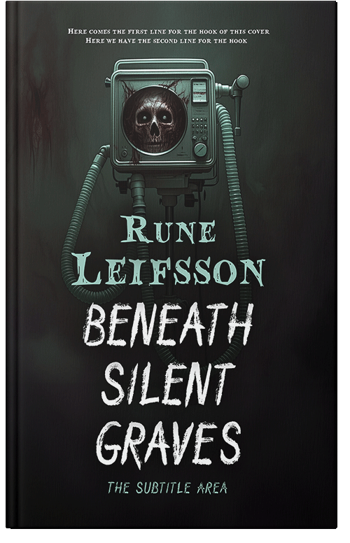 Front view of Premade Mystery & Thriller & Suspense Book Cover - Log Cabin