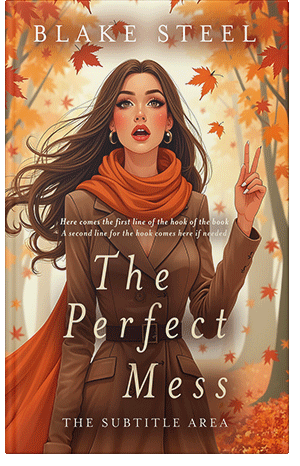 Premade Book Cover Cumin