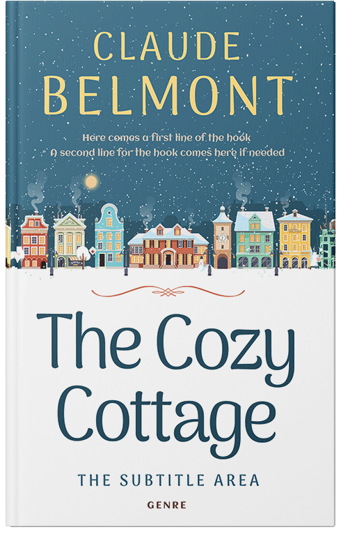 Front view of Premade Literary Fiction Book Cover - Calypso