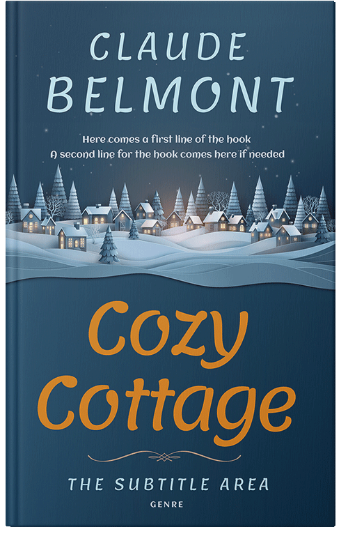 Front view of Premade Children's Book Cover - Cello