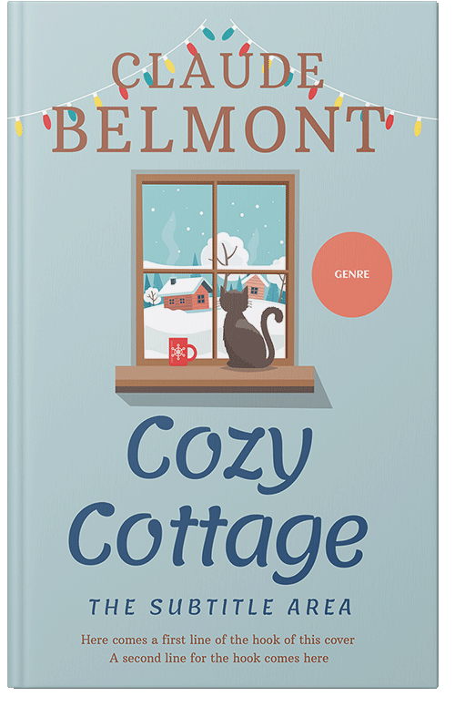 Front view of Premade Literary Fiction Book Cover - Tiara