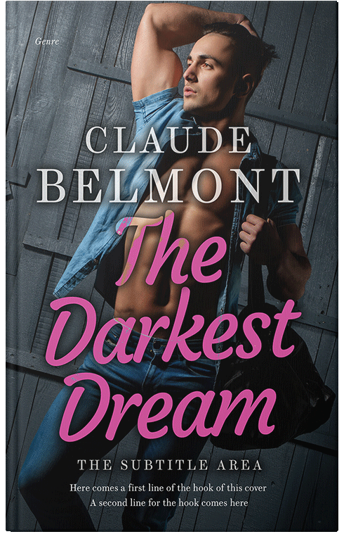 Front view of Premade Erotica Book Cover - Shark