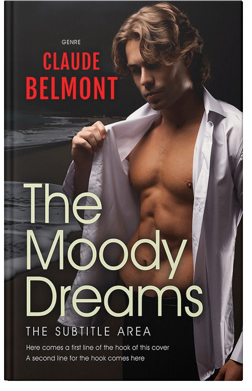 Front view of Premade Erotica Book Cover - Cameo