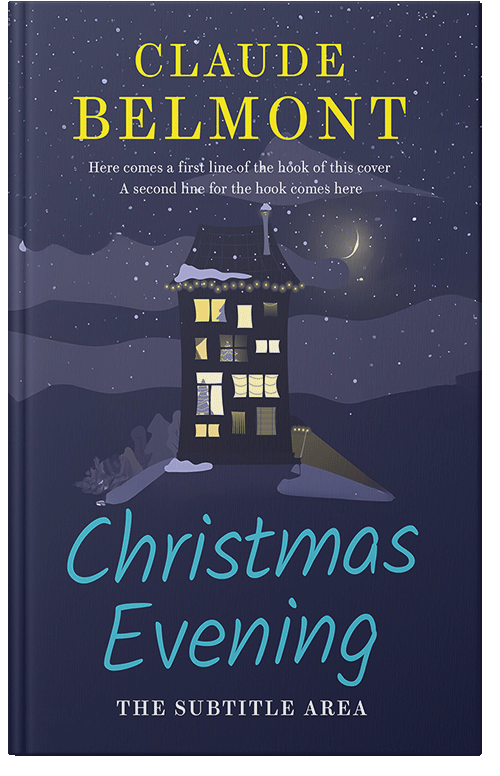 Front view of Premade Literary Fiction Book Cover - Martinique