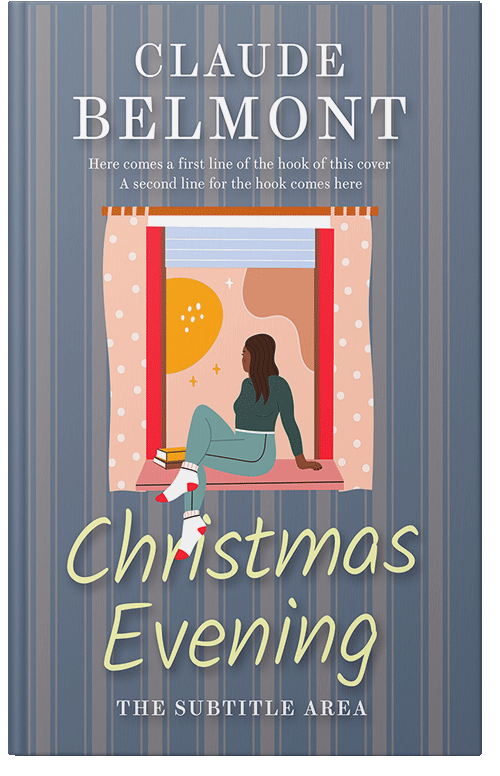 Front view of Premade Literary Fiction Book Cover - Raven