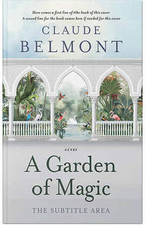 Premade Book Cover Conch