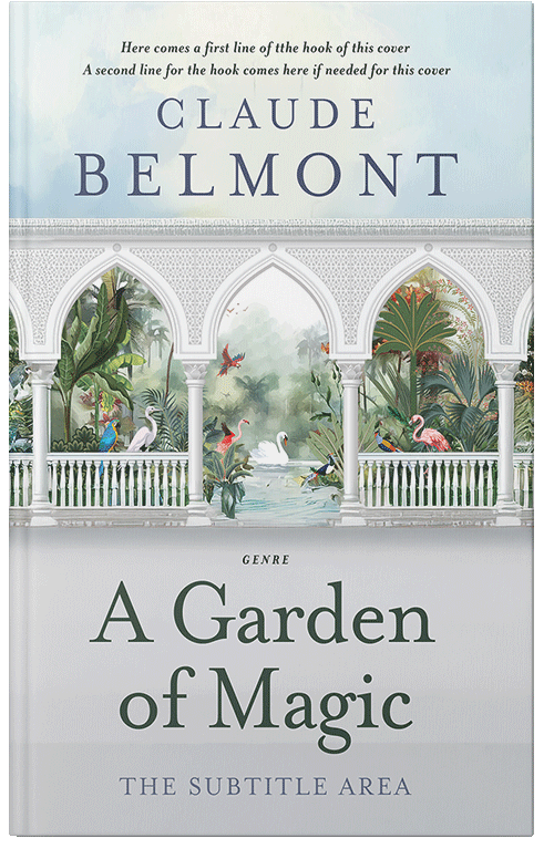 Front view of Premade Literary Fiction Book Cover - Conch