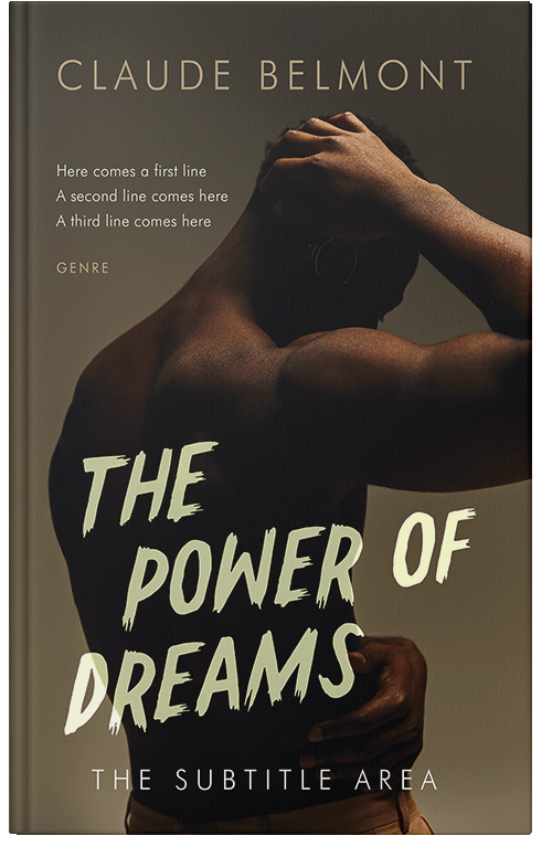 Front view of Premade Erotica Book Cover - Zeus