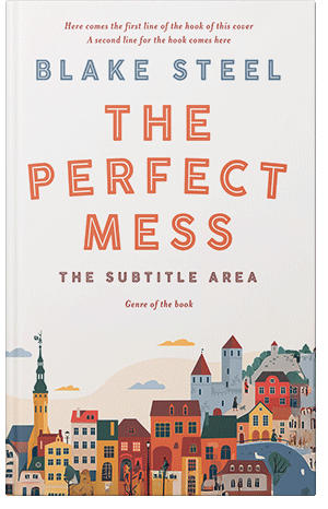 Premade Book Cover Merino