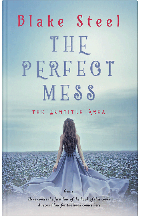 Front view of Premade Romance Book Cover - Jungle Mist