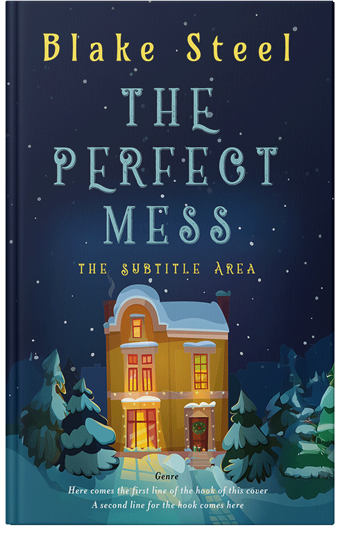 Front view of Premade Children's Book Cover - Black Pearl