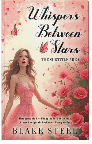 Premade Book Cover Mandys Pink