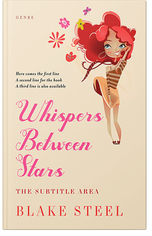 Premade Book Cover Champagne