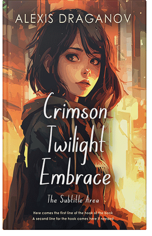 Premade Book Cover Harvest Gold