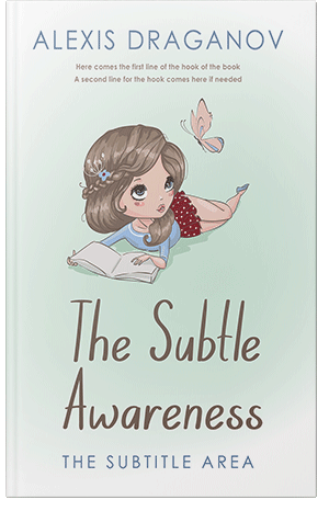 Pre Made Book Cover Gin