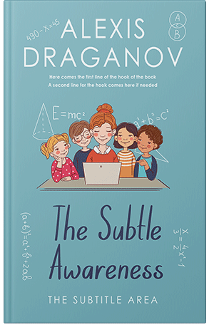 Premade Book Cover Glacier