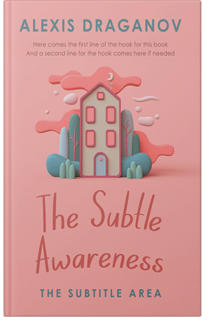 Pre Made Book Cover Tonys Pink