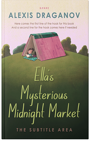 Premade Book Cover Oyster Pink