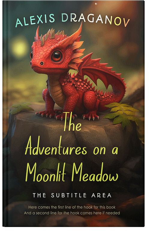 Front view of Premade Fantasy Book Cover - Eternity