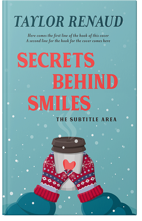 Front view of Premade Romance Book Cover - Glacier