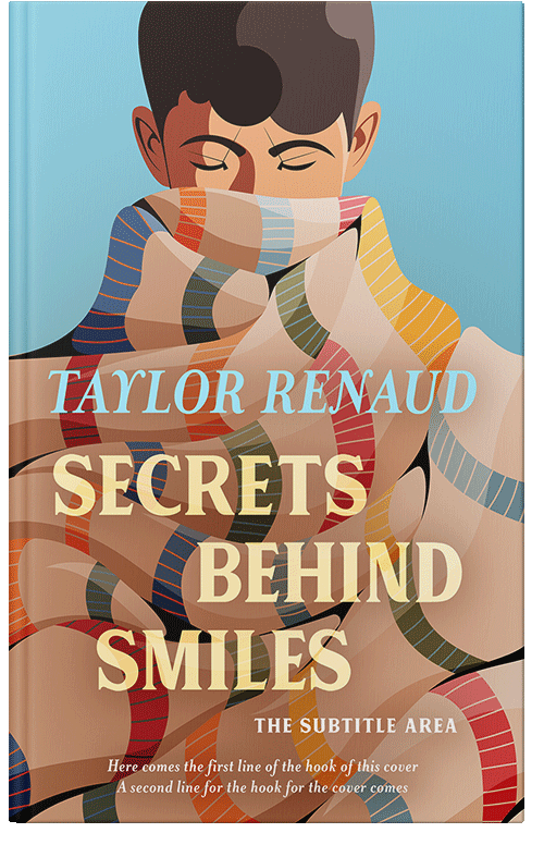 Front view of Premade Teen & Young Adult Book Cover - Tan