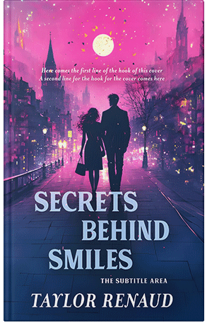 Premade Book Cover Orchid