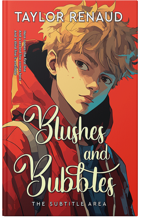 Front view of Premade Teen & Young Adult Book Cover - El Salva