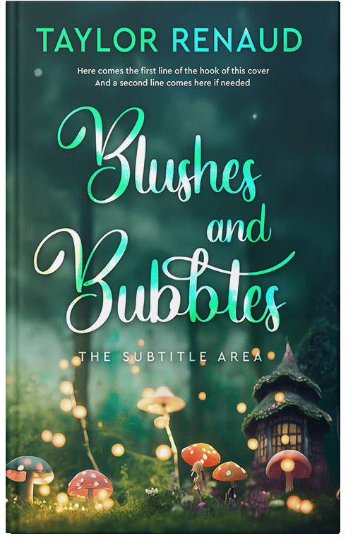 Front view of Premade Fantasy Book Cover - Firefly