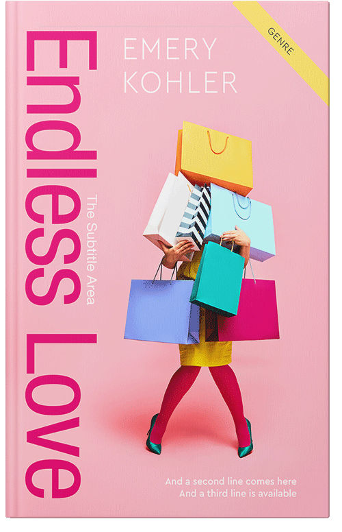 Front view of Premade Business Book Cover - Azalea