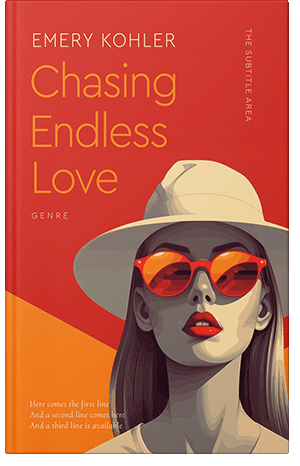 Pre Made Book Cover Cinnabar