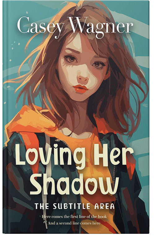 Front view of Premade Teen & Young Adult Book Cover - Merlin