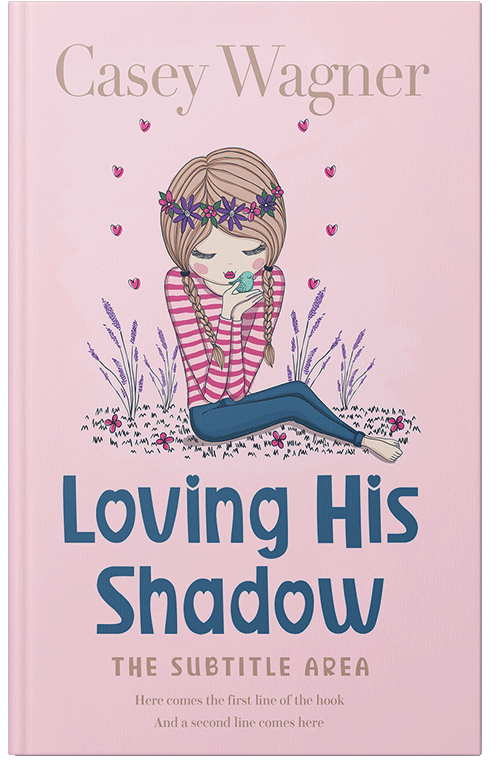 Front view of Premade Teen & Young Adult Book Cover - We Peep