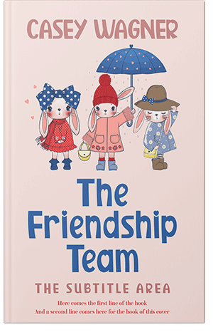 Premade Book Cover Linen