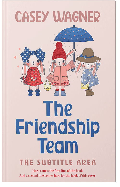 Front view of Premade Teen & Young Adult Book Cover - Linen