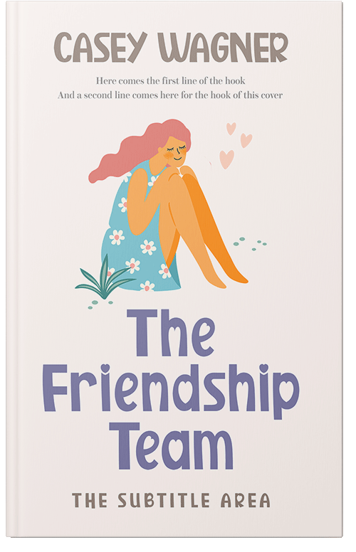 Front view of Premade Romance Book Cover - Bianca